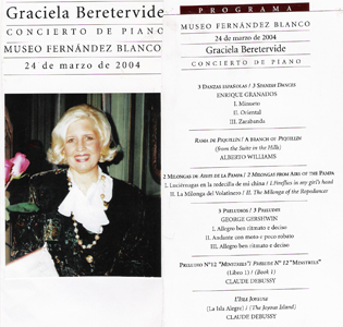 Graciela Beretervide - Museo Fernández Blanco